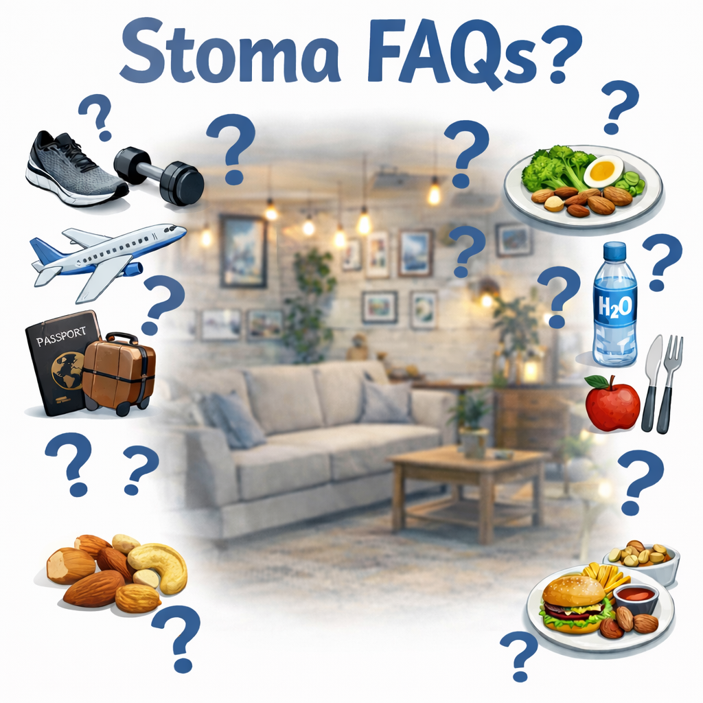 Post Surgery Recovery With a Stoma – Frequently Asked Questions (FAQs)